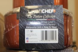 Abigail 5 Piece Copper Non Stick Pan & Pot Set RRP