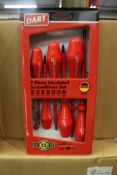 7 Piece Insulated Screwdriver Sets RRP £35 (A