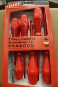 7 Piece Insulated Screwdriver Sets RRP £35 (A