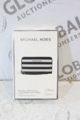 Boxed Michael Kors Multi Functional Black & White