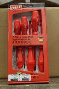 Brand New 7 Piece Insulated Screw Driver Set