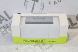Boxed Power Seas BT-002 Bluetooth Stereo Speakers