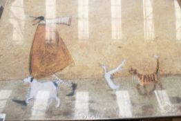 Ernest Doris Stripes Canvas Wall Art Picture By Ar