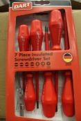 7 Piece Insulated Screwdriver Sets RRP £35 (A