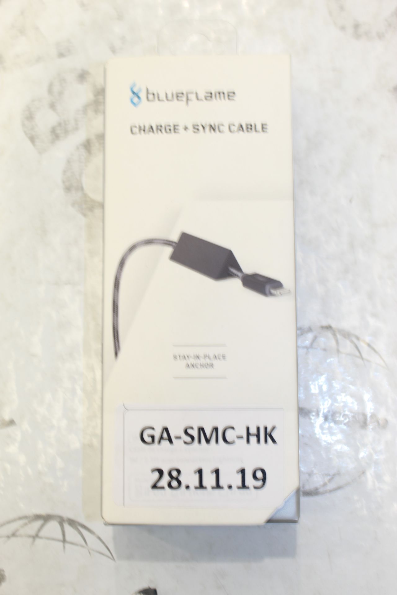 Boxed Brand New Blue Flame Charge & Sync Cables Wi