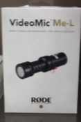 Boxed Rode Video Mic ME-L Directional Microphone F