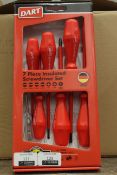 Brand New 7 Piece Insulated Screw Driver Set