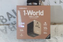 Boxed Brand New MD Max 1 World Type C Plus 4 USB A