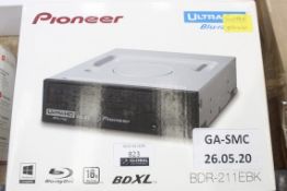 Boxed Pioneer BDR-211EBK Internal Blue Ray Disc DV