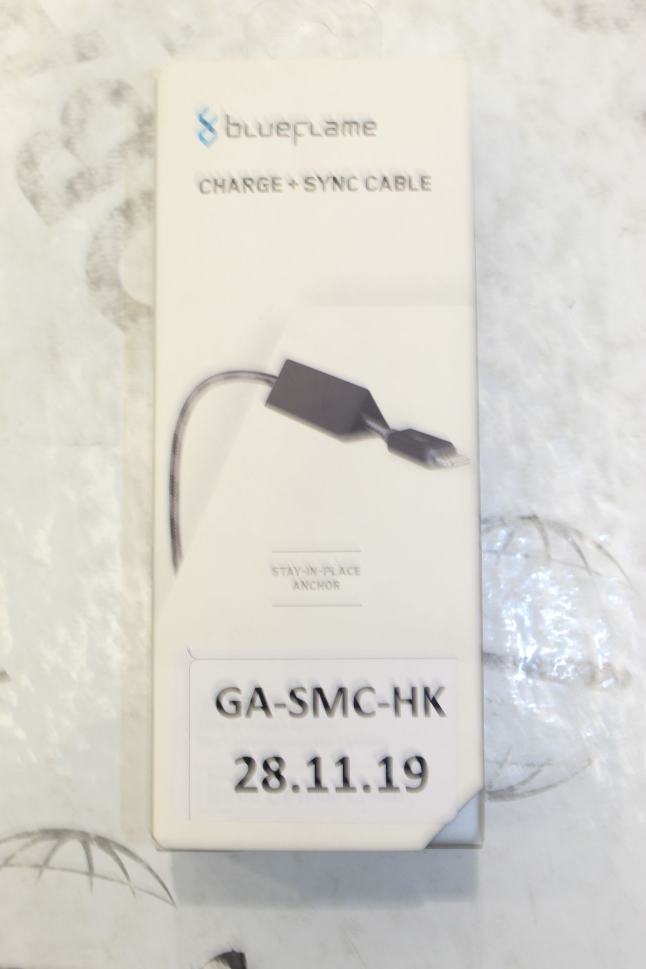 Boxed Brand New Blue Flame Charge & Sync Cables Wi