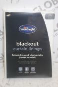 Lot To Contain 9 46 x 72" Blackout Out Curtain Linings Silent Night Combined RRP £630 (Pictures