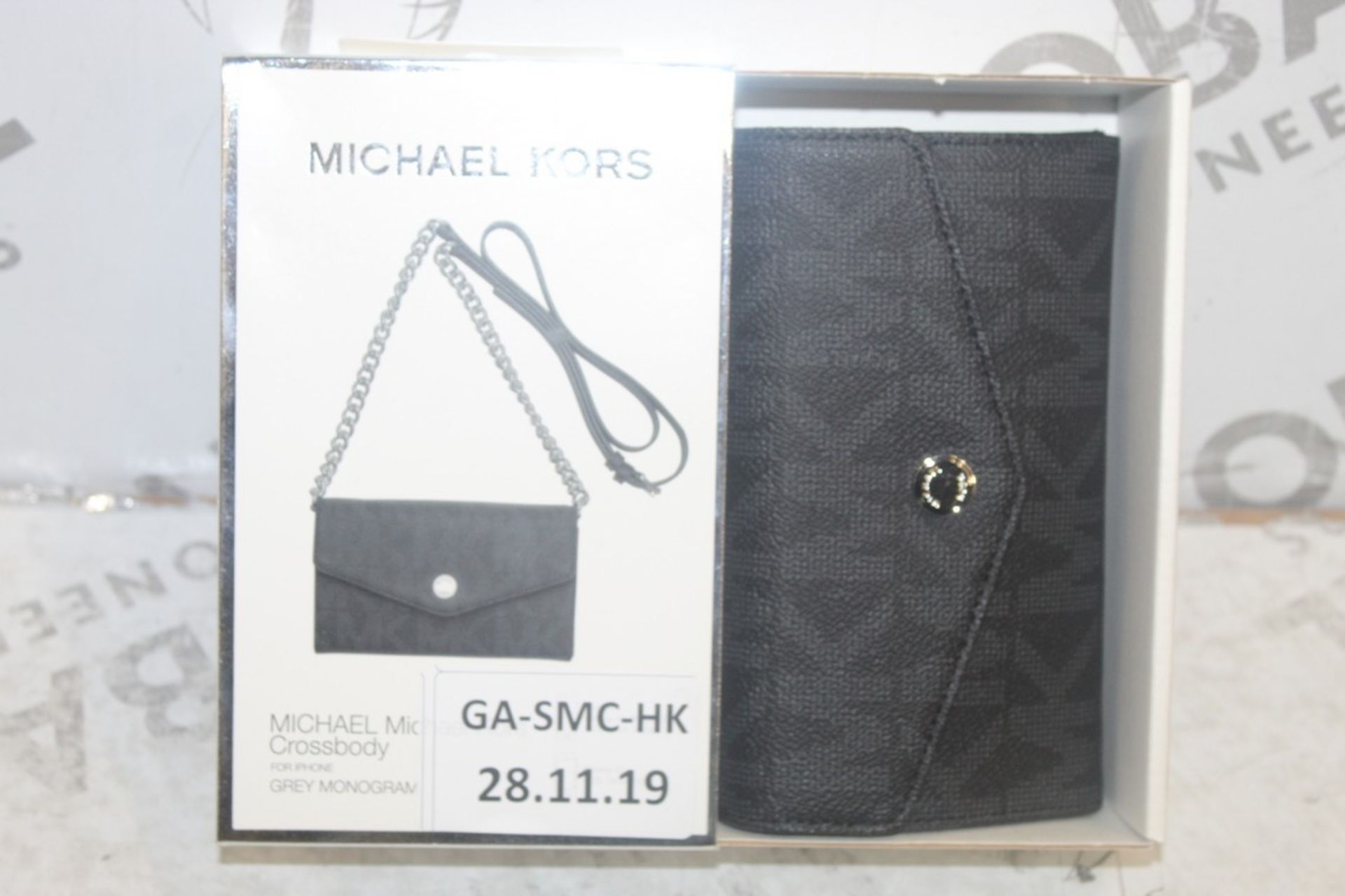 Lot To Contain 2 Boxed Michael Kors Crossbody For Iphone Case Combined RRP £140 (Pictures Are For