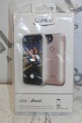 Lot To Contain 10 Lumee Duo iPhone 7 Rose Light Up Phone Cases RRP £500 (Pictures Are For