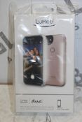 Lot To Contain 10 Lumee Duo iPhone 7 Rose Light Up Phone Cases RRP £500 (Pictures Are For