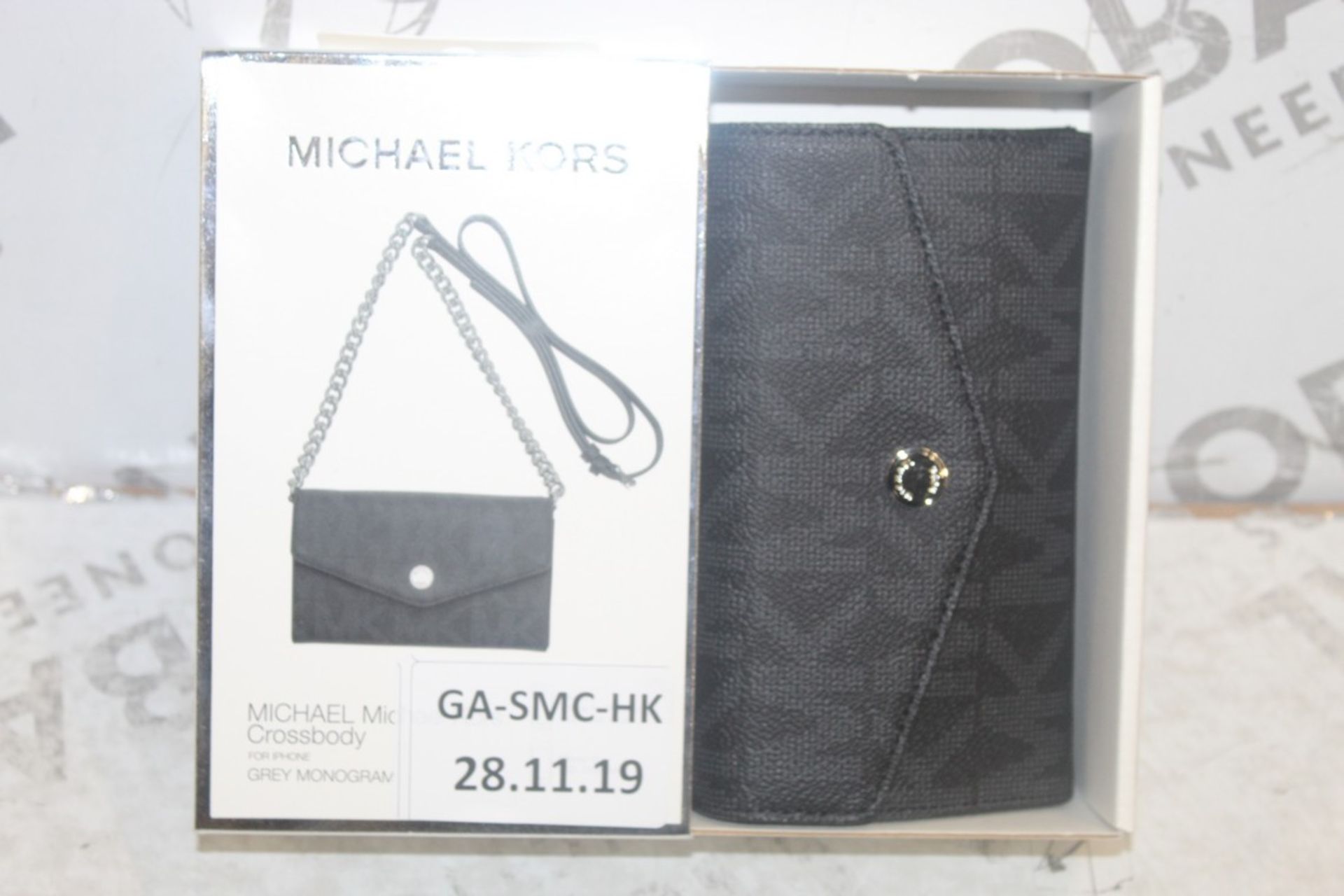 Lot To Contain 2 Boxed Michael Kors Crossbody For Iphone Case Combined RRP £140 (Pictures Are For