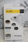 Lot To Contain 5 Beyond Your Eyes X Lens Universal Clips In Silver Combined RRP £150 (Pictures Are