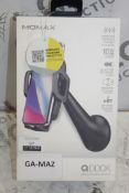 Lot To Contain 3 Momax Q Dock Charging Car Mount Combined RRP £150 (Pictures Are For Illustration