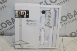 Lot To Contain 1 Box of 6 Cliquefie Selfie Sticks Combined RRP £360 (Pictures Are For Illustration