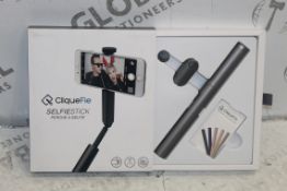 Box To Contain 6 Cliquefie Space Grey Selfie Sticks Combined RRP £240 (Pictures Are For Illustration