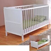 Solid Wooden Children's Cot RRP £149.99 (Pictures Are For Illustration Purposes Only) (Appraisals