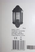 Boxed Dark Lighting Levarno Agustin Outdoor Wall Light RRP £40 (14532) (Pictures Are For