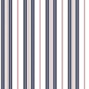 Lot To Contain 11 Brand New Rolls Of Deauvill Striped Designer Wallpaper Combined RRP £220 (