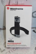 Boxed Manfroto Hand Grip Iphone Accessory RRP £50 (Pictures Are For Illustration Purposes Only) (