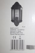 Boxed Dark Lighting Levarno Agustin Outdoor Wall Light RRP £40 (14532) (Pictures Are For