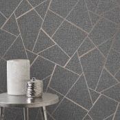 Lot To Contain 2 Rolls Of Fine DŽcor Luxury Textured Vinyl Wallpaper Combined RRP £60 (18999) (