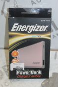 Lot To Contain 4 Boxed Energiser GE4002 Portable Charger Banks Combined RRP £120 (Pictures Are For