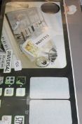 Lot to Contain 3 Assorted Items to include Wenko Hob Protectors, Magnetic Memo Glass Board and Wenko