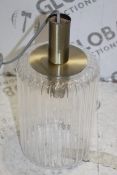 Boxed Single Drop Pendant Ceiling Light RRP £50 (16228) (Pictures For Illustration Purposes Only) (