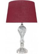 Boxed Home Cimc Glenway Table Lamp RRP £80 (19028) (Pictures Are For Illustration Purposes) (