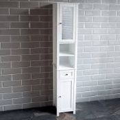 Boxed Bath Vida Priano Tall Mirrored Bathroom Cabinet RRP £135 (19246) (Pictures Are For