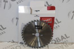 Lot To Contain 5 Brand New Silver Wood 210x2.4/1.9x30Z=36ATB Plus 15 Deg Cutting Blades Combined RRP