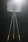 Boxed Paulmann Neordic Rurik Tripod Floor Standing Lamp RRP £95 (18999) (Pictures For Illustration