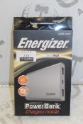 Lot To Contain 2 Energiser UE800 3GY Power Bank Mobile Chargers Combined RRP £80 (Pictures Are For
