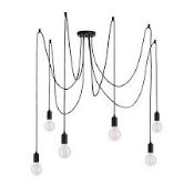 Boxed Daphne 6 Light Cluster Pendant Ceiling RRP £50 (14601) (Pictures For Illustration Purposes