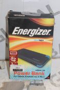 Lot To Contain 4 Boxed Energiser High Tech Mobile Phone Banks Combined RRP £120 (Pictures Are For