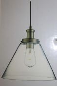 Boxed Search Light Reigate 2 Light Pendant Light RRP £65 (16838) (Pictures Are For Illustration