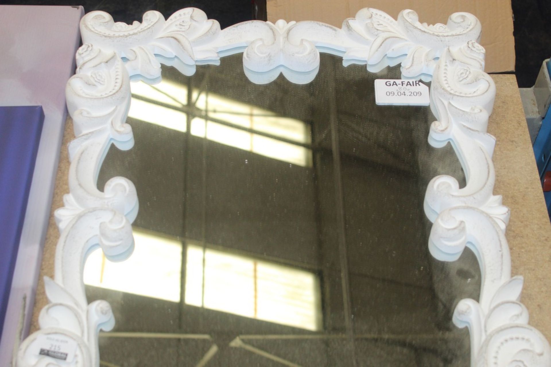 Vintage Style Venetian Rectangular Wall Hanging Mirror RRP £80 (Pictures Are For Illustration