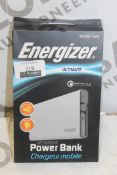 Lot To Contain 3 Energiser Ultimate 10,000 MHA Power Bank Chargers Combined RRP £120 (Pictures Are