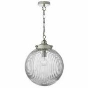 Boxed Tomara/Bryce Single Wall Ceiling Light RRP £70 (15491) (Pictures Are For Illustration Purposes