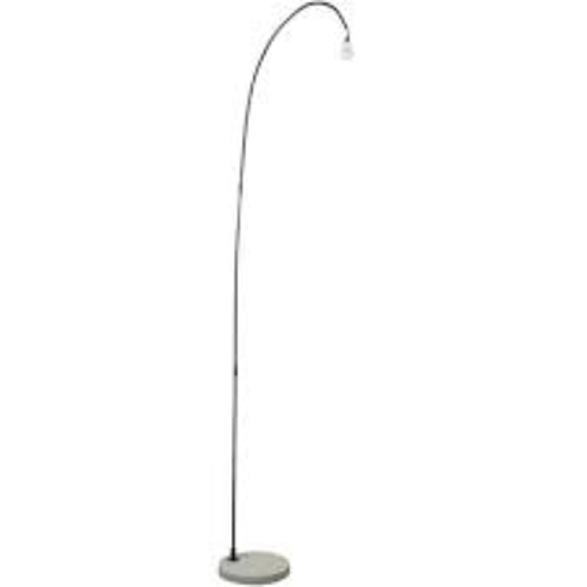 Boxed Mini Sun Dubose Curver Arched Floor Standing Lamp RRP £80 (Pictures Are For Illustration