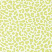 Lot To Contain 3 Brand New Rolls Of Clarke & Clarke Green & White Leopold Citrus Wallpaper