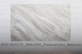 Lot To Contain 2 Rolls Bilderwelten Palisandro Marma Wallpaper Combined RRP £180 (13482) (Pictures