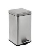 Boxed John Lewis and Partners 12 Litre Mini Pedal Bin RRP £50 (738864) (Untested Customer Returns)(