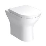 Back To Wall Pan Ceramic Toilet RRP £90 (Pictures Are For Illustration Purposes Only) (Pictures