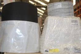 Lot To Contain 6 Assorted Designer Lampshades Combined RRP £120 (Pictures Are For Illustration