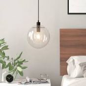 Boxed Its About Romi Warsaw 1 Light Globe Pendant RRP £130 (Pictures Are For Illustration Purposes